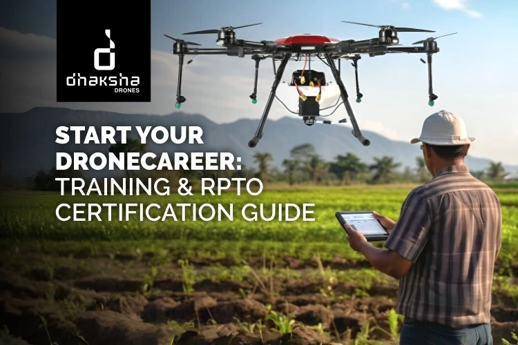 How can I book a drone training agency for Survey and mapping services and an RPTO certificate
