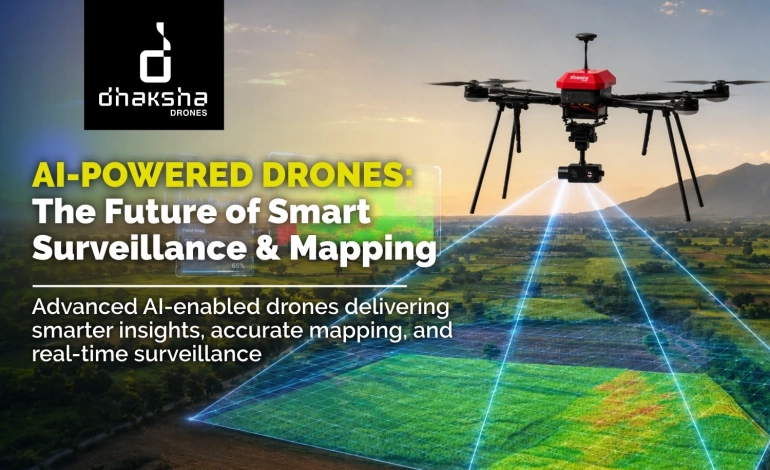 AI-Powered Drones: The Future of Smart Surveillance and Mapping